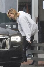 HAILEY BALDWIN Out for Lunch in Beverly Hills 03/21/2017