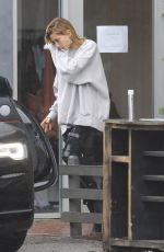 HAILEY BALDWIN Out for Lunch in Beverly Hills 03/21/2017