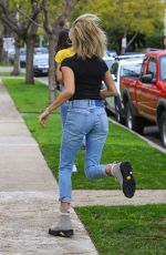 HAILEY BALDWIN Out in Los Angeles 03/22/2017