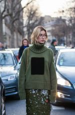 HAILEY BALDWIN Out in Paris 03/02/2017