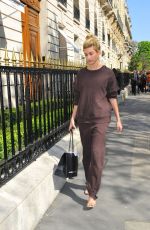 HAILEY BALDWIN Out Shopping in Paris 03/27/2017