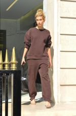 HAILEY BALDWIN Out Shopping in Paris 03/27/2017