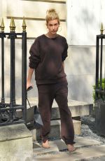 HAILEY BALDWIN Out Shopping in Paris 03/27/2017