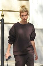 HAILEY BALDWIN Out Shopping in Paris 03/27/2017