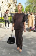HAILEY BALDWIN Out Shopping in Paris 03/27/2017