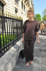 HAILEY BALDWIN Out Shopping in Paris 03/27/2017