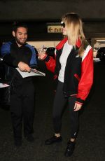 HAILEY CLAUSON at Los Angeles International Airport 03/07/2017
