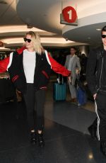 HAILEY CLAUSON at Los Angeles International Airport 03/07/2017