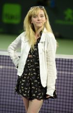 HAILEY KNOX Performs at 2017 Miami Open 03/24/2017