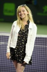 HAILEY KNOX Performs at 2017 Miami Open 03/24/2017