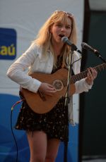 HAILEY KNOX Performs at 2017 Miami Open 03/24/2017