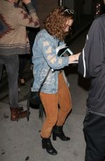 HALEY LU RICHARDS Leaves Montalban Theatre in Hollywood 03/11/2017