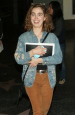 HALEY LU RICHARDS Leaves Montalban Theatre in Hollywood 03/11/2017