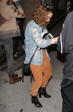 HALEY LU RICHARDS Leaves Montalban Theatre in Hollywood 03/11/2017