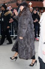 HANNAH SIMONE Arrives at AOL  Studios in New York 03/20/2017
