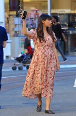 HANNAH SIMONE Shopping at The Grove in Los Angeles 03/09/2017