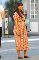 HANNAH SIMONE Shopping at The Grove in Los Angeles 03/09/2017