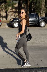 HAYLEY ERBERT Arrives at Dancing with the Stars Rehersal in Los Angeles 03/24/2017