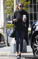 HEIDI KLUM at a Microdermabrasion Facial Treatment in North Hollywood 03/24/2017