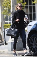 HEIDI KLUM at a Microdermabrasion Facial Treatment in North Hollywood 03/24/2017