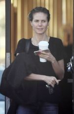 HEIDI KLUM at a Microdermabrasion Facial Treatment in North Hollywood 03/24/2017