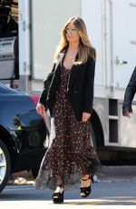 HEIDI KLUM on set of Ocean’s Eight in Los Angeles 03/06/2017