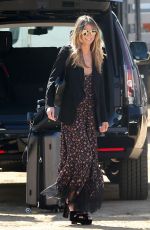 HEIDI KLUM on set of Ocean’s Eight in Los Angeles 03/06/2017