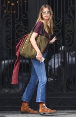 HEIDI KLUM Out and About in West Hollywood 03/10/2017