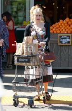 HELENA BONHAM CARTER Shopping at Bristol Farms in West Hollywood 03/08/2017