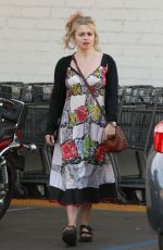 HELENA BONHAM CARTER Shopping at Bristol Farms in West Hollywood 03/08/2017