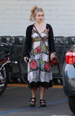 HELENA BONHAM CARTER Shopping at Bristol Farms in West Hollywood 03/08/2017