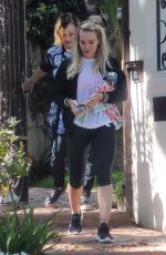 HILARY DUFF at a Friends House in Studio City 03/13/2017