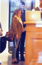 HILARY DUFF at Crosby Hotel Bar in New York 03/29/2017