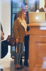 HILARY DUFF at Crosby Hotel Bar in New York 03/29/2017