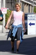 HILARY DUFF Leave the Gym in Los Angeles 03/02/2017