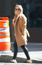 HILARY DUFF Out and About in New York 03/08/2017
