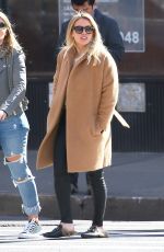 HILARY DUFF Out and About in New York 03/08/2017