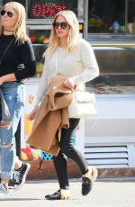 HILARY DUFF Out and About in New York 03/08/2017
