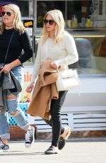 HILARY DUFF Out and About in New York 03/08/2017