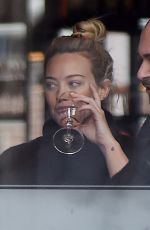 HILARY DUFF Out for Lunch with friends in New York 03/07/2017