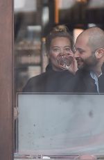 HILARY DUFF Out for Lunch with friends in New York 03/07/2017
