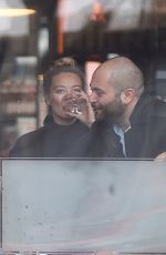 HILARY DUFF Out for Lunch with friends in New York 03/07/2017