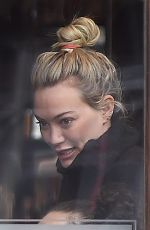 HILARY DUFF Out for Lunch with friends in New York 03/07/2017