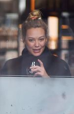 HILARY DUFF Out for Lunch with friends in New York 03/07/2017