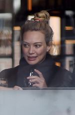 HILARY DUFF Out for Lunch with friends in New York 03/07/2017