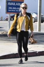 HILARY DUFF Out in West Hollywood 02/28/2017
