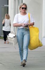 HILARY DUFF Out Shopping in Los Angeles 03/10/2017