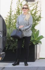 HOLLY MADISON Leaves Lancer Dermatology in Beverly Hills 03/22/2017