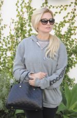 HOLLY MADISON Leaves Lancer Dermatology in Beverly Hills 03/22/2017