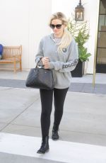 HOLLY MADISON Leaves Lancer Dermatology in Beverly Hills 03/22/2017